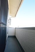 東向きで日当たり良好
