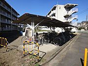 駐輪場ももちろん完備