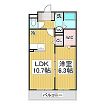 長野県千曲市大字屋代（賃貸アパート1LDK・2階・43.05㎡） その2