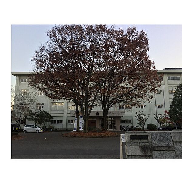 画像26:高校・高専「長野県長野工業高校まで2628ｍ」