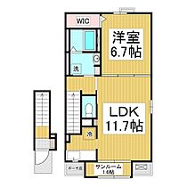 長野県千曲市大字屋代（賃貸アパート1LDK・2階・50.56㎡） その2