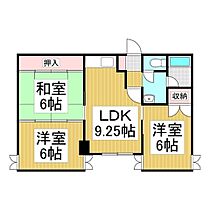 α-NEXT  ｜ 長野県千曲市大字磯部（賃貸アパート3LDK・2階・61.73㎡） その2