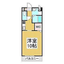 HOPE 1Kの間取図画像
