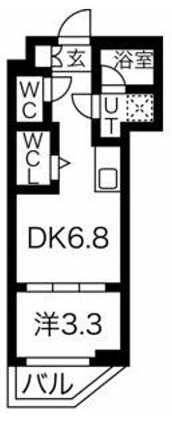 スパシエベルタ板橋本町 205｜東京都板橋区宮本町(賃貸マンション1DK・2階・25.28㎡)の写真 その2