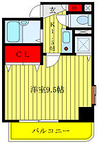 東京都北区田端新町2丁目（賃貸マンション1K・4階・25.82㎡） その2