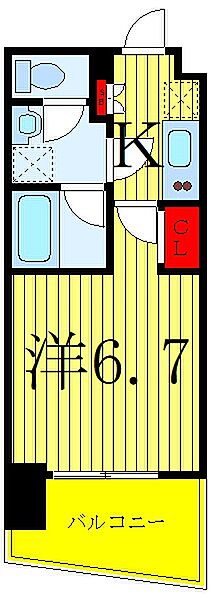 ＫＤＸレジデンス大山 1108｜東京都板橋区大山金井町(賃貸マンション1K・11階・21.46㎡)の写真 その2