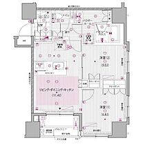 ガーラ・レジデンス池袋 202 ｜ 東京都豊島区上池袋2丁目（賃貸マンション2LDK・2階・55.78㎡） その1