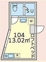 ロイヤルパーク十条 104 ｜ 東京都北区上十条3丁目（賃貸アパート1R・1階・13.02㎡） その2