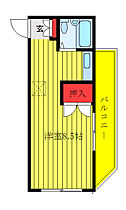 カシミールデュポン 100 ｜ 東京都豊島区長崎2丁目（賃貸マンション1R・1階・20.19㎡） その2