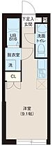 レピュア池袋本町レジデンスWEST 402 ｜ 東京都豊島区池袋本町2丁目（賃貸マンション1R・4階・20.21㎡） その2