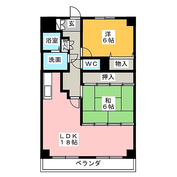 岩井通ＣＯＳＭＯＳ ｜愛知県名古屋市中区大須１丁目(賃貸マンション2LDK・9階・71.03㎡)の写真 その2