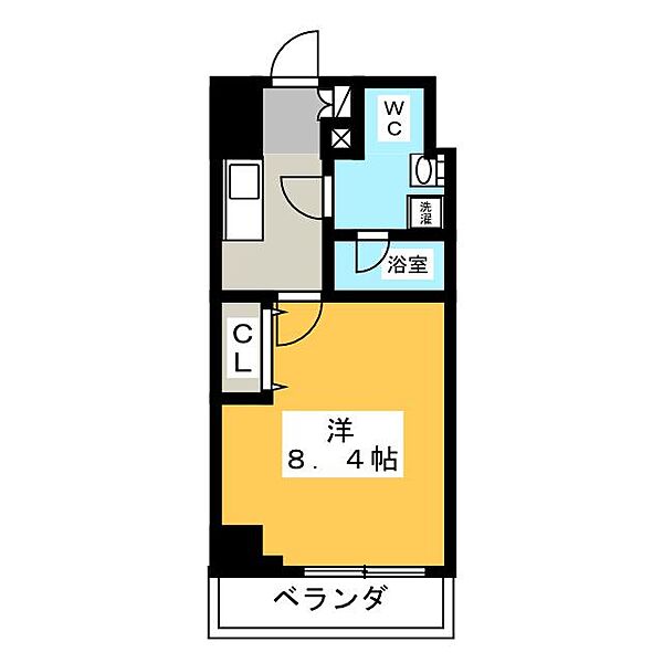 ＷＥＳＴＩＮ上前津 ｜愛知県名古屋市中区上前津２丁目(賃貸マンション1K・7階・28.35㎡)の写真 その2