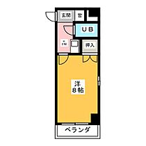 ニッシンハイツ千代田  ｜ 愛知県名古屋市中区千代田２丁目（賃貸マンション1K・5階・21.56㎡） その2