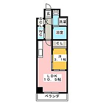 アンジュ栄  ｜ 愛知県名古屋市中区新栄１丁目（賃貸マンション1LDK・5階・35.34㎡） その2