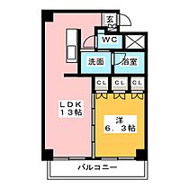 ＴＡＣＨＩＢＡＮＡ　ＢＯＸ24  ｜ 愛知県名古屋市中区橘１丁目（賃貸マンション1LDK・7階・44.67㎡） その2