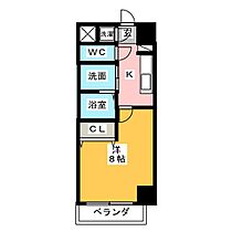 リアライズ松原（旧willDo松原）  ｜ 愛知県名古屋市中区松原２丁目（賃貸マンション1K・8階・24.90㎡） その2