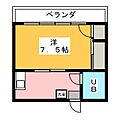 第二アリストマンション4階6.0万円