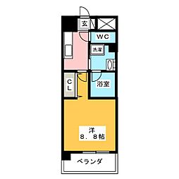 間取図画像 1K