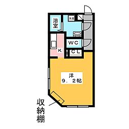 BRANCHECHIYODA ワンルームの間取図画像