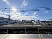 バルコニーからの眺め。