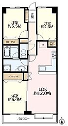 グランフィル和光 3LDKの間取図画像