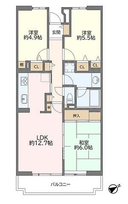 ※図面と現況が相違する場合、現況優先と致します。