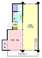 千草台団地3号棟3階7.7万円