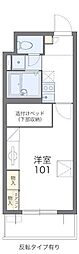 レオパレスパルコートD 1Kの間取図画像