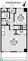 GRAND鷺沼 1LDKの間取図画像