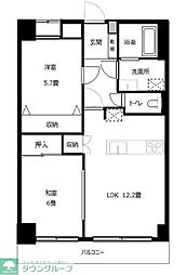 T'sガーデン宮崎台 2LDKの間取図画像