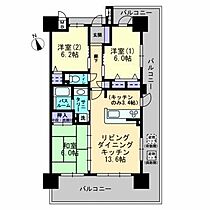 アルファライフ中納言 704 ｜ 岡山県岡山市中区中納言町（賃貸マンション3LDK・7階・66.38㎡） その2