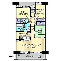 間取図画像 2SLDK