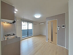 Gravity (グラヴィティ) 202号室 2階ワンルームのリビング/ダイニング