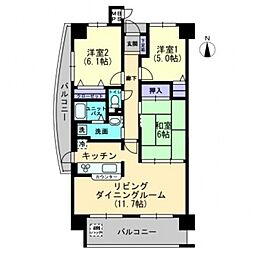 間取図画像 3LDK