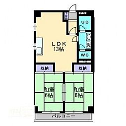 深可ヒュッテ 2階/205号室