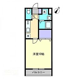 VerdeDaiku 1Kの間取図画像
