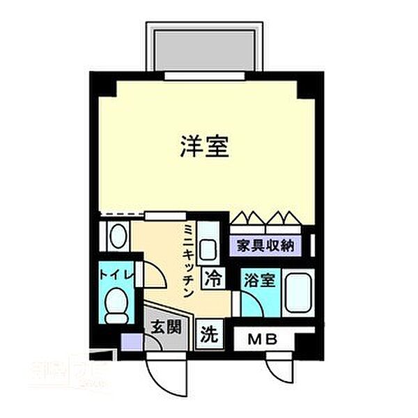 アルファコンフォート高松 509｜香川県高松市扇町2丁目(賃貸マンション1K・5階・24.75㎡)の写真 その2