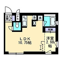 コリドールナカノ 303 ｜ 香川県高松市中野町（賃貸マンション1LDK・3階・36.00㎡） その2