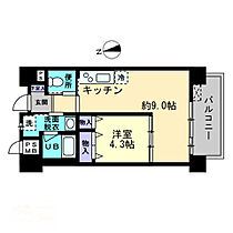 REVEUR－ リヴェール ー 802 ｜ 香川県高松市宮脇町1丁目（賃貸マンション1LDK・8階・40.32㎡） その2