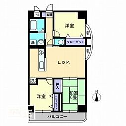 間取図画像 3LDK