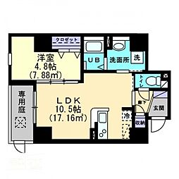 栗林駅 7.6万円