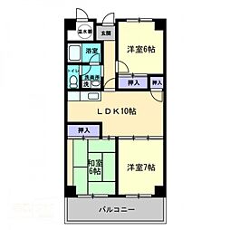 間取図画像 3LDK