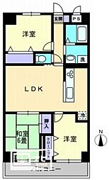 LAKEWEST 3LDKの間取図画像