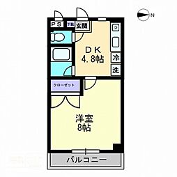 間取図画像 1DK
