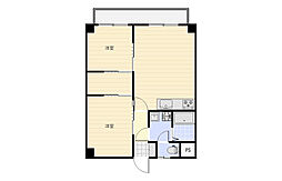 GRANPREMIERSHIOGAMI 2SLDKの間取図画像