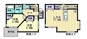 一ツ橋Spica～スピカ～（一ツ橋戸建賃貸） B ｜ 高知県高知市一ツ橋町1丁目（賃貸一戸建2LDK・2階・67.50㎡） その2