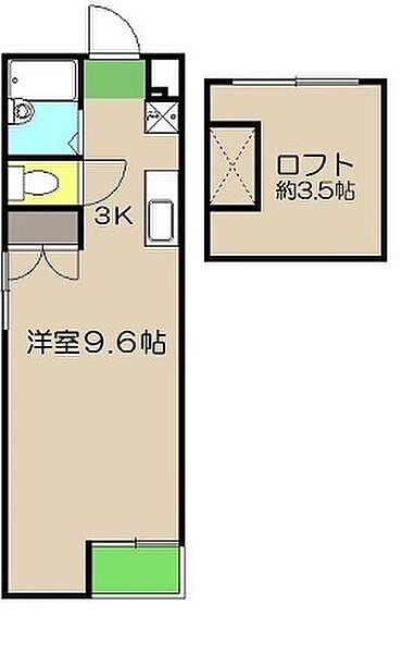 ヘリテージ 302｜高知県高知市はりまや町3丁目(賃貸マンション1R・3階・35.70㎡)の写真 その2