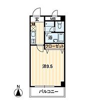 エポカ大川筋 201 ｜ 高知県高知市大川筋1丁目（賃貸マンション1K・2階・27.72㎡） その2