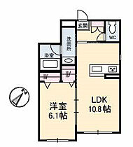 シャーメゾン　イオ 102 ｜ 高知県高知市桟橋通3丁目（賃貸アパート1LDK・1階・40.25㎡） その2