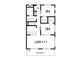 グランドール百石II 301 ｜ 高知県高知市百石町2丁目（賃貸マンション2LDK・3階・70.20㎡） その2